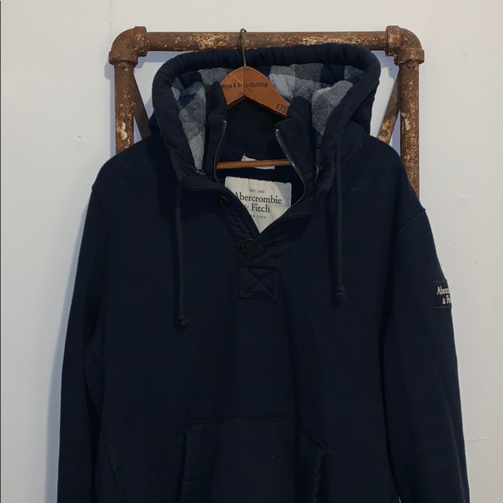 Abercrombie and Fitch Navy hoodie